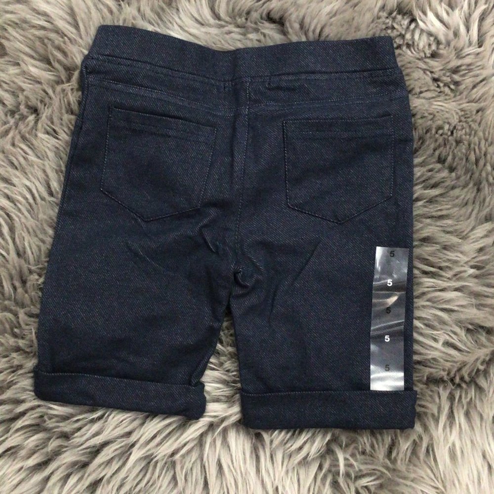 Epic Threads | Girl's Pull On Shorts | Navy | Faux Denim | Various Sizes - Picture 2 of 3